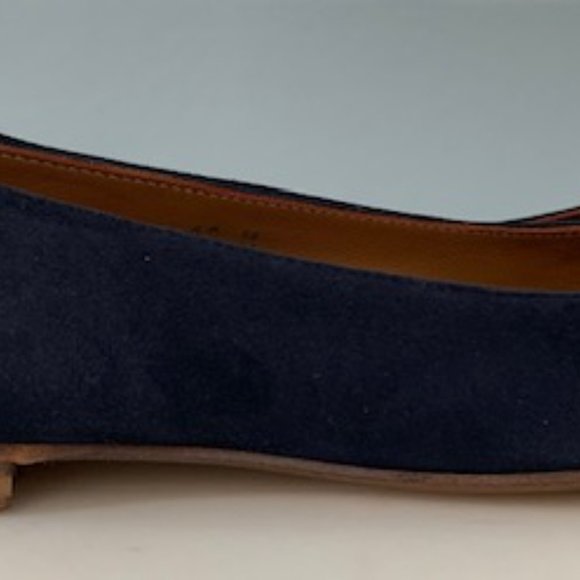 MARGAUX POINTE FLAT SHOES - MIDNIGHT NAVY SUEDE - Size 9.5. VGUC. - Picture 3 of 6